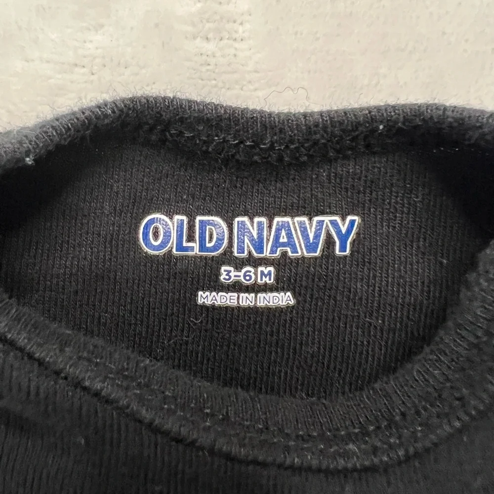 Old Navy Black Onesie